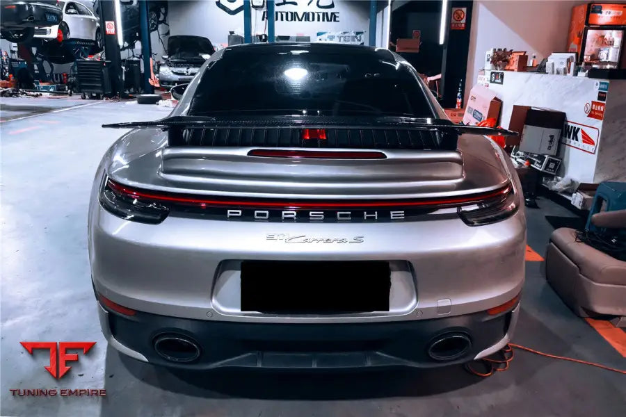 PORSCHE 911 / 992 CARRERA S & 4 & 4S TURBO STYLE TRUNK SPOILER BSD
