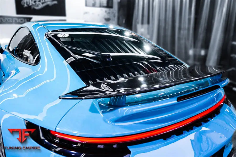 PORSCHE 911 / 992 CARRERA S & 4 & 4S TURBO STYLE TRUNK SPOILER BSD
