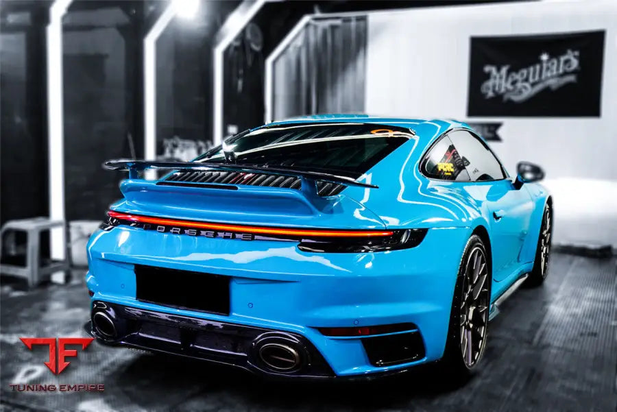 PORSCHE 911 / 992 CARRERA S & 4 & 4S TURBO STYLE TRUNK SPOILER BSD