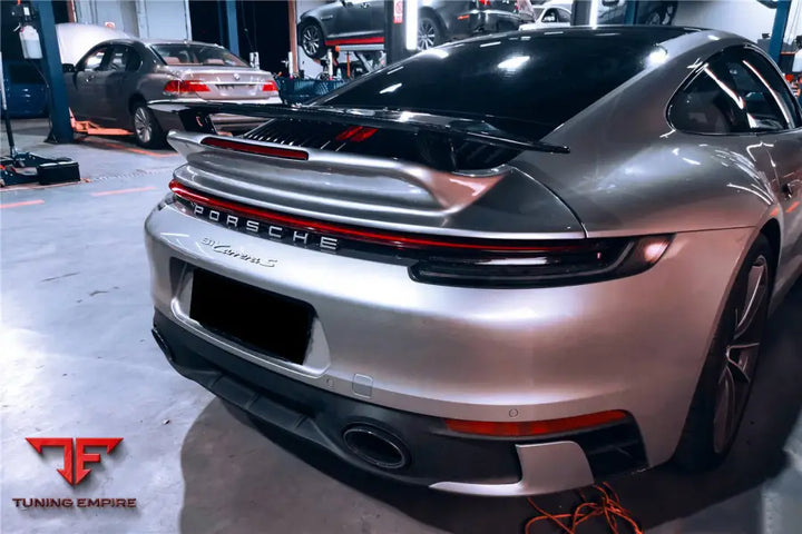 PORSCHE 911 / 992 CARRERA S & 4 & 4S TURBO STYLE TRUNK SPOILER BSD