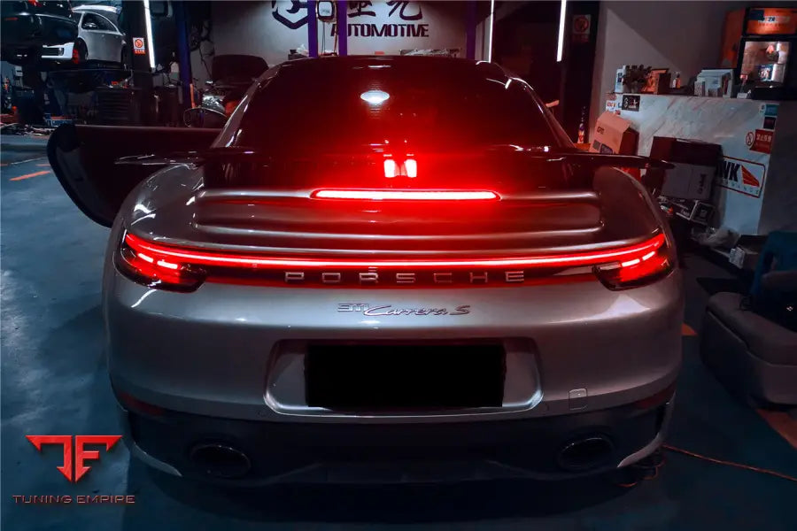 PORSCHE 911 / 992 CARRERA S & 4 & 4S TURBO STYLE TRUNK SPOILER BSD