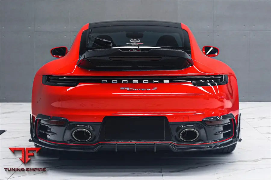PORSCHE 911 / 992 CARRERA & TARGA & 4 & 4S & TARGA & CABRIOLET BKSSII STYLE REAR LIP BSD