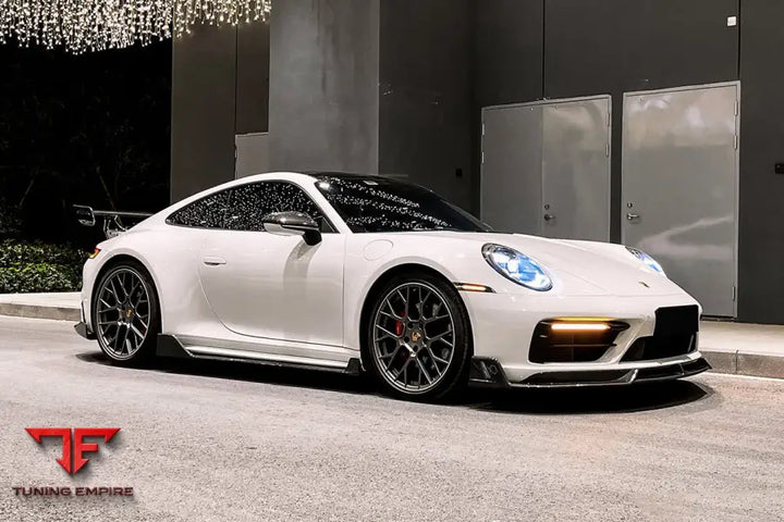 PORSCHE 911 / 992 CARRERA & TARGA & S & 4 & 4S SD-SPORT DESIGN MODEL BKSS STYLE FRONT LIP BSD