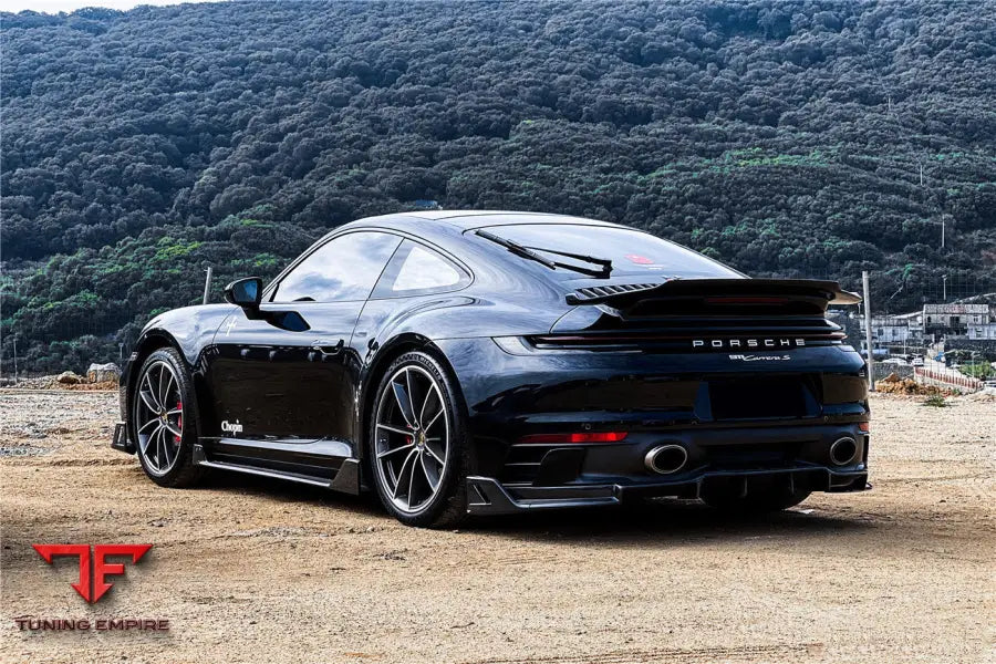 PORSCHE 911 / 992 CARRERA & TARGA & S & 4 & 4S SD-SPORT DESIGN MODEL BKSS STYLE REAR LIP BSD