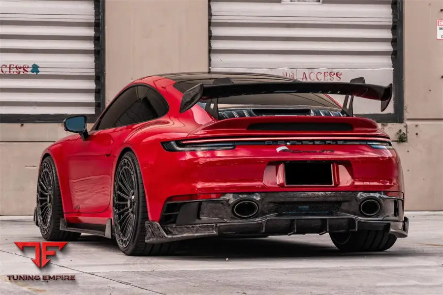 PORSCHE 911 / 992 CARRERA & TARGA & S & 4 & 4S SD-SPORT DESIGN MODEL BKSS STYLE REAR LIP BSD