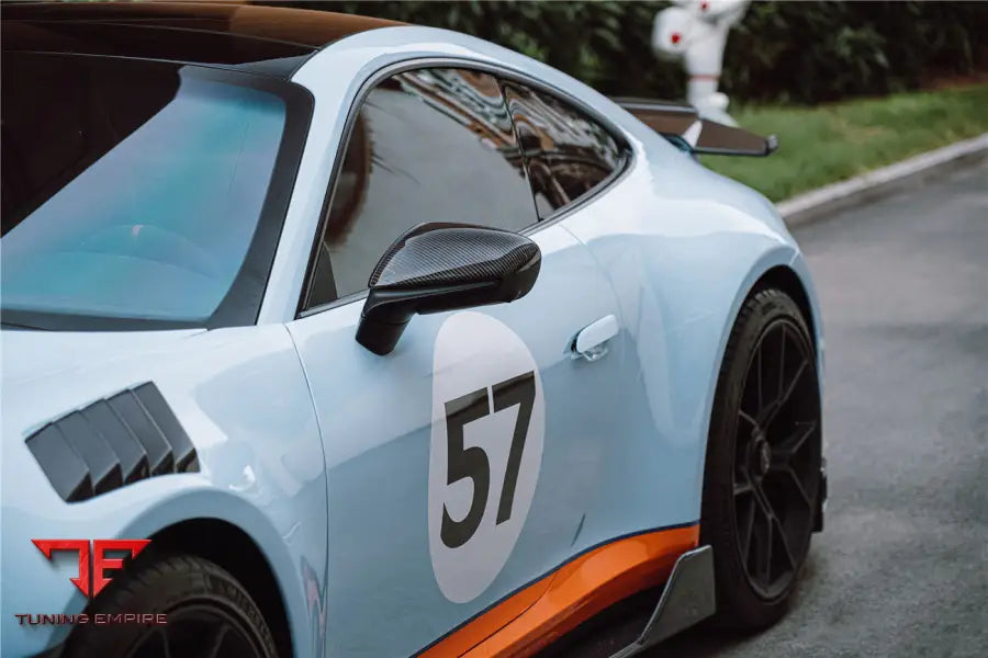 PORSCHE 911 / 992 CARRERA & TARGA & TURBO & CABRIOLET & TAYCAN OE STYLE MIRROR HOUSING REPLACEMENT BSD