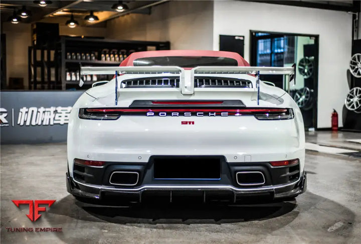 PORSCHE 911 / 992 TARGA & CABRIOLET TA STYLE TRUNK SPOILER WING BSD