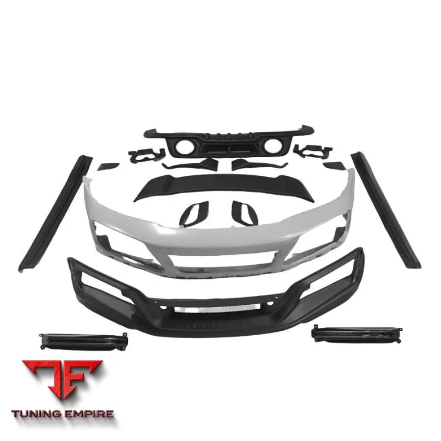 PORSCHE 911 (992) TURBO S BODY KIT – 2020–2024 TE STYLE DRY CARBON FIBER BUMPERS