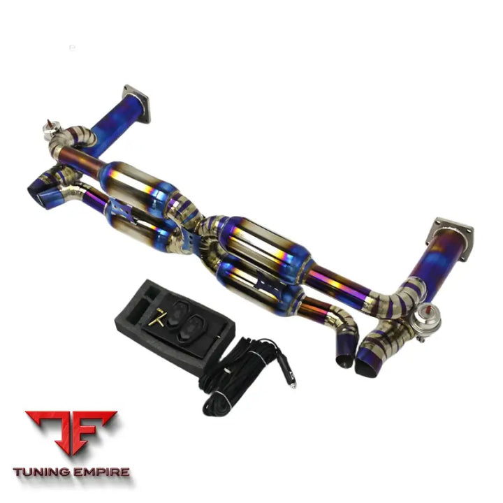 PORSCHE 911 997.1 TURBO 3.6 TITANIUM CATBACK EXHAUST SYSTEM 2004-2012