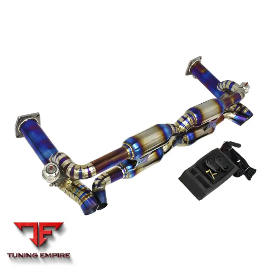 PORSCHE 911 997.1 TURBO 3.6 TITANIUM CATBACK EXHAUST SYSTEM 2004-2012
