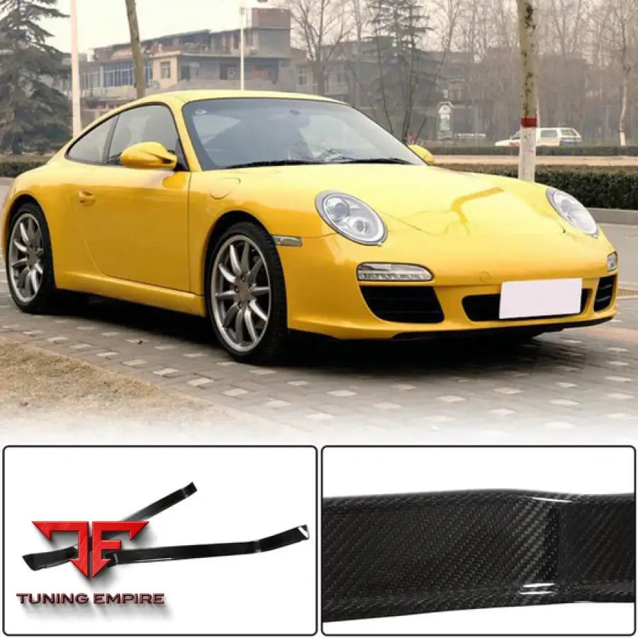 PORSCHE 911 CARBON FIBER THRESHOLD PANELS DOOR SILLS 2005-2012Y