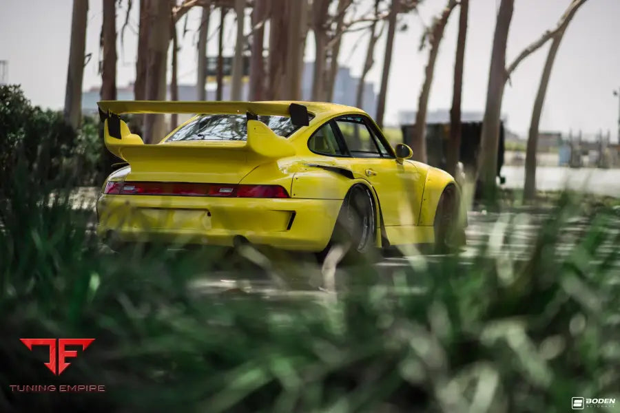 PORSCHE 911 FORGED WHEELS AND EXHAUST SYSTEM