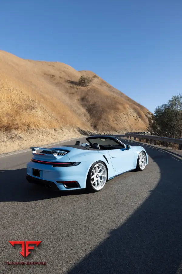PORSCHE 911 TURBO FORGED WHEELS AND EXHAUST SYSTEM