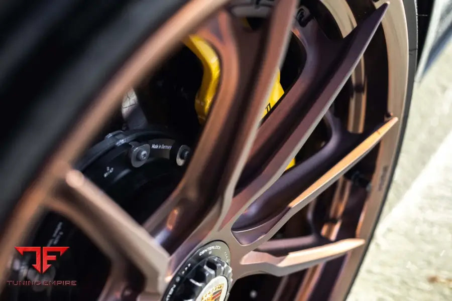 PORSCHE 911 TURBO FORGED WHEELS AND EXHAUST SYSTEM