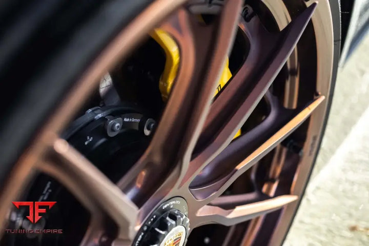 PORSCHE 911 TURBO FORGED WHEELS AND EXHAUST SYSTEM