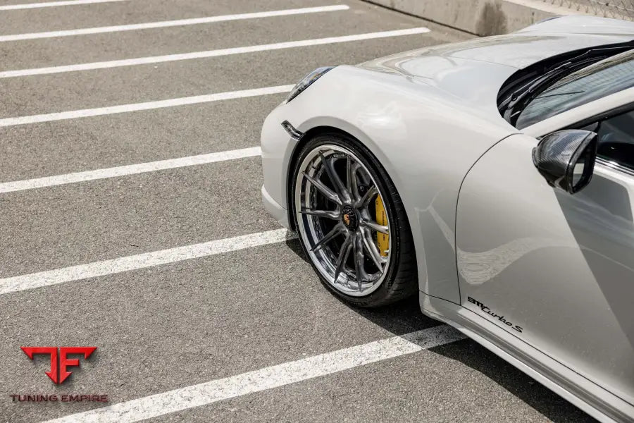 PORSCHE 911 TURBO FORGED WHEELS AND EXHAUST SYSTEM