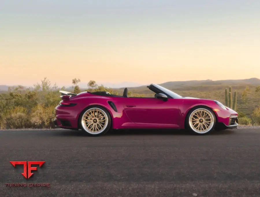 PORSCHE 911 TURBO S CABRIOLET AGL67 FORGED WHEELS