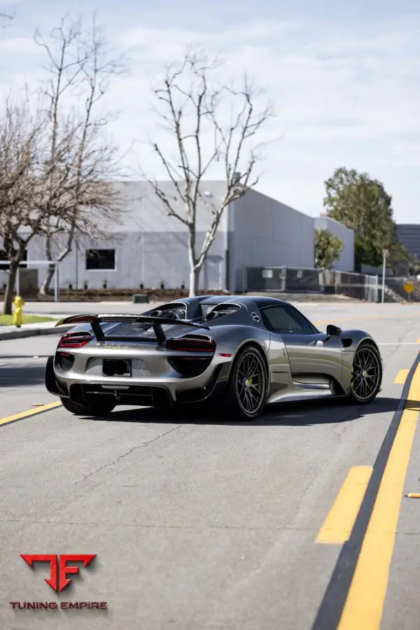 PORSCHE 918 FORGED WHEELS AND EXHAUST SYSTEM