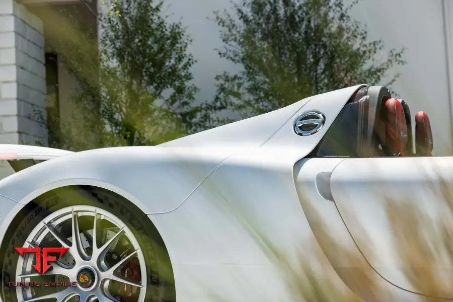 PORSCHE 918 FORGED WHEELS AND EXHAUST SYSTEM