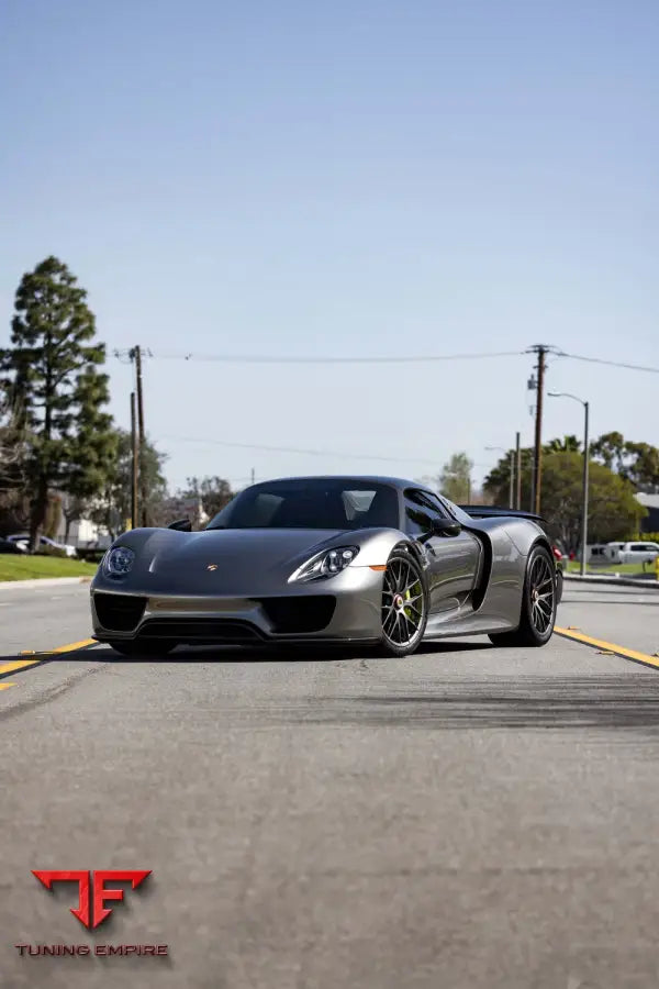 PORSCHE 918 FORGED WHEELS AND EXHAUST SYSTEM