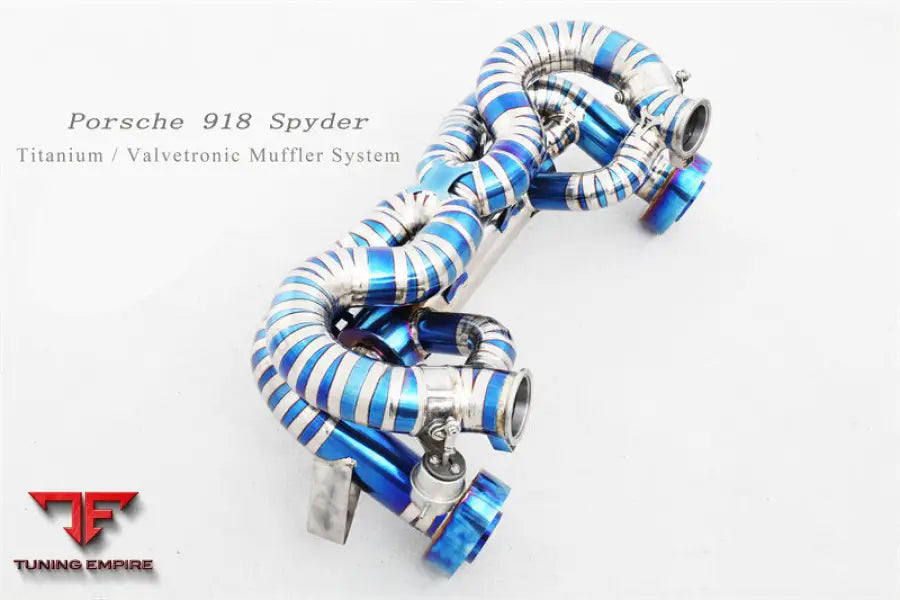 PORSCHE 918 SPYDER CAT DOWNPIPE WITH MUFFLER