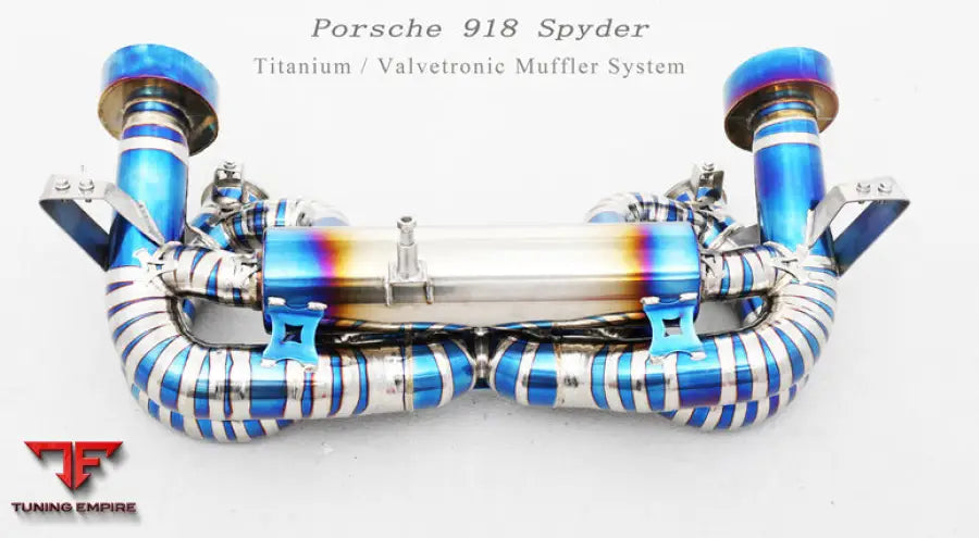 Porsche 918 Spyder Titanium Valvetronic Exhaust System