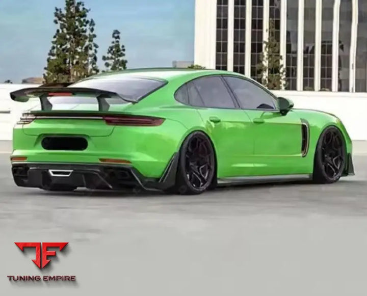 PORSCHE 971 PANAMERA CARBON FIBER REAR DIFFUSER