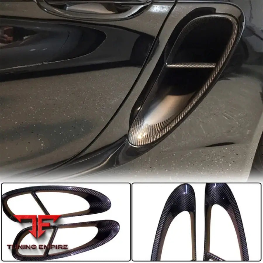 PORSCHE 981 BOXSTER CARBON FIBER PARTS 2013-2016Y