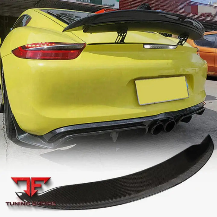 PORSCHE 981 BOXSTER CARBON FIBER PARTS 2013-2016Y