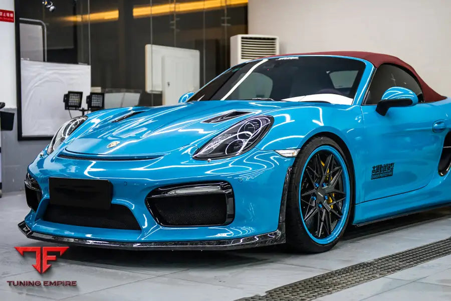 PORSCHE 981 / BOXSTER & CAYMAN GT4 STYLE FRONT BUMPER BSD