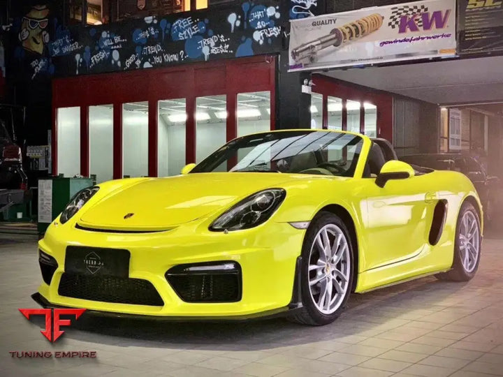 PORSCHE 981 CAYMAN BOXSTER CARBON FIBER PARTS 2012-2015Y