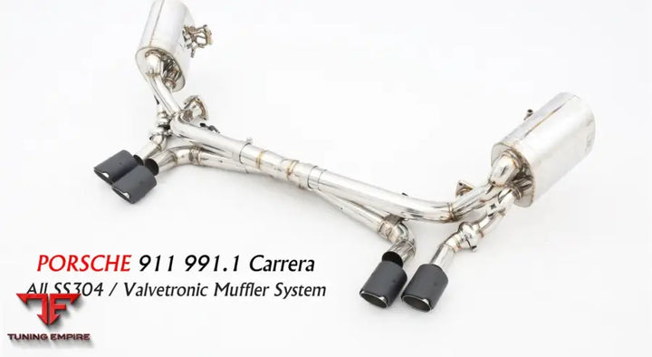 Porsche 991.1 All Ss304 Valvetronic Exhaust System