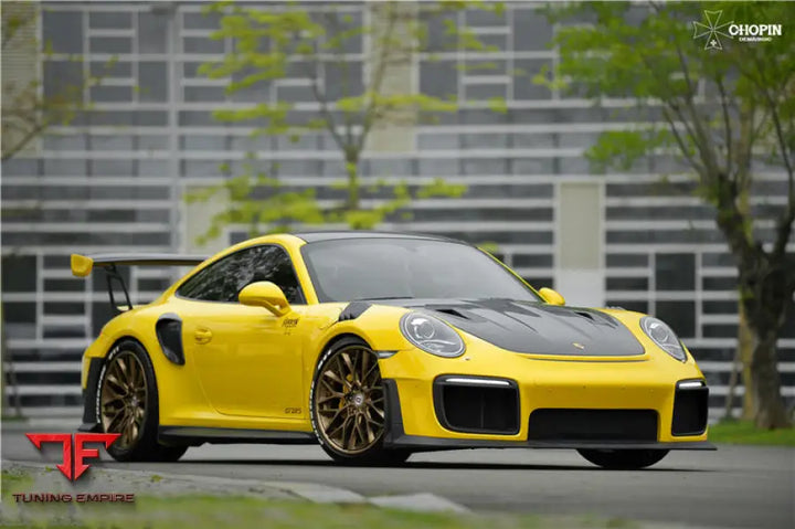 PORSCHE 991.1 / CARRERAS GT2RS STYLE CARBON FIBER SIDE SKIRTS BSD