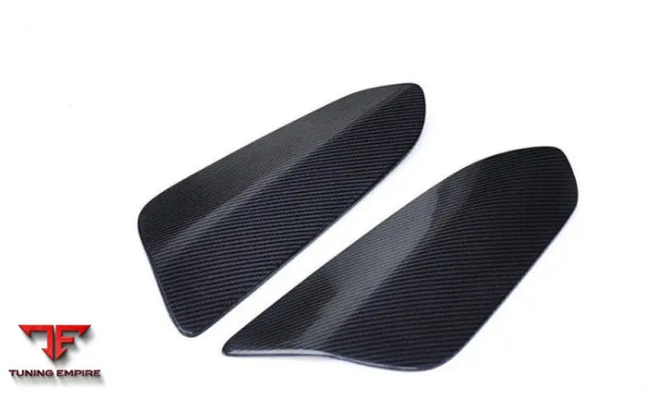 PORSCHE 991 991.2 GT3RS COUPE CARBON FIBER REAR SPOILER SIDE BLADE END PLATE