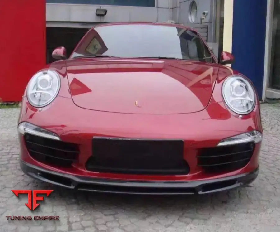 911 V STYLE CARBON FIBER BODY KIT FOR PORSCHE 911 991 (2011–2019) – FRONT LIP SIDE SKIRTS REAR DIFFUSER & TRUNK SPOILER
