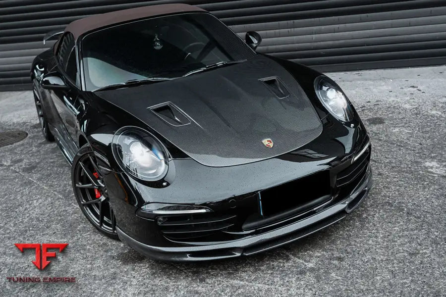 PORSCHE 991 / CARRERA S & TARGA 4 & 4S GT2RS STYLE CARBON FIBER HOOD BSD