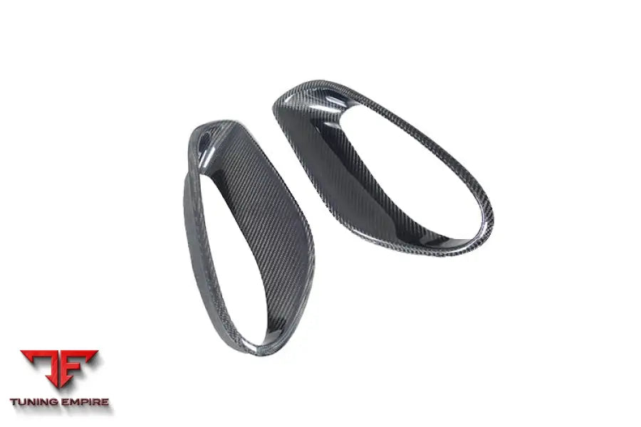 PORSCHE 991 / TURBO S OEM STYLE CARBON FIBER QUARTER PANEL SIDE SCOOPS BSD