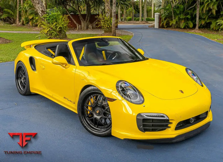 PORSCHE 991 TURBO S FORGED WHEELS