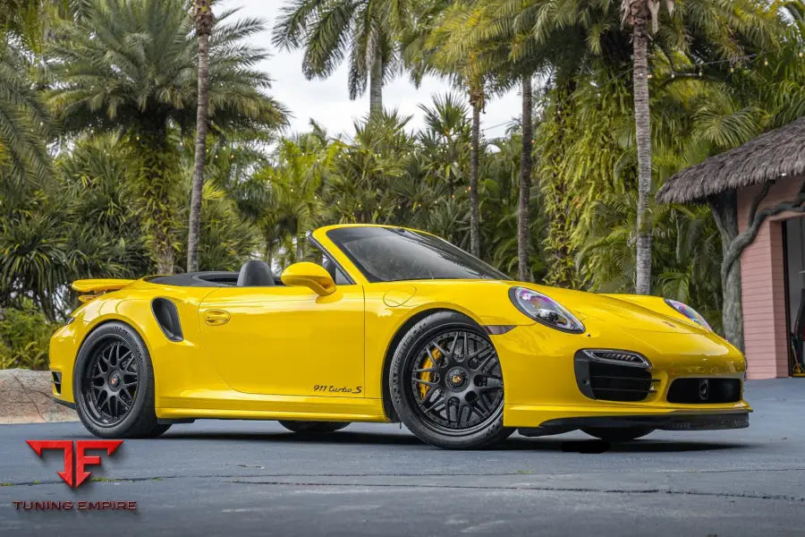 PORSCHE 991 TURBO S FORGED WHEELS