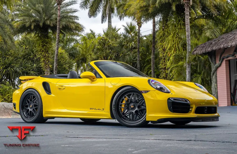 PORSCHE 991 TURBO S FORGED WHEELS