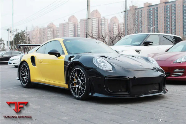 PORSCHE 991 / TURBO S GT2RS CARBON FIBER SIDE SKIRTS BSD
