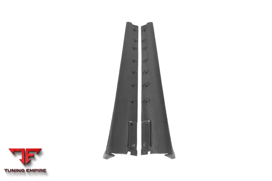 PORSCHE 991 / TURBO S GT2RS CARBON FIBER SIDE SKIRTS BSD