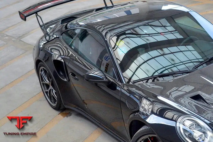 PORSCHE 991 / TURBO S GT2RS STYLE CARBON FIBER QUARTER PANEL SIDE SCOOPS BSD