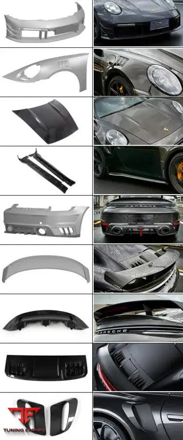 PORSCHE 992.1 TURBO S CARBON FIBER KIT