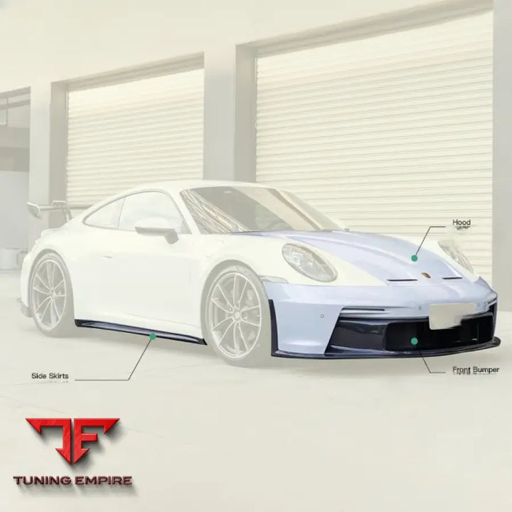 PORSCHE 992 DRY CARBON FIBER BODY KIT PARTS