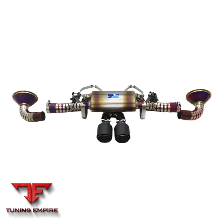 PORSCHE 911 992 GT3 4.0 TITANIUM CATBACK EXHAUST SYSTEM 2017-2023