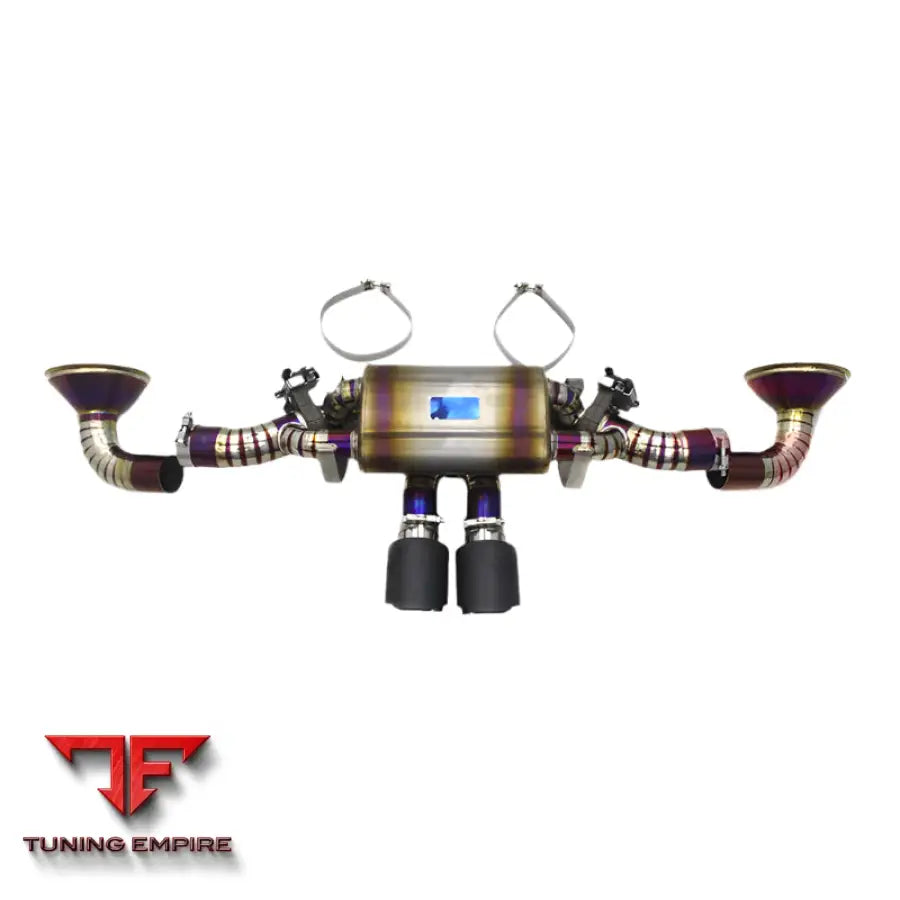 PORSCHE 911 992 GT3 4.0 TITANIUM CATBACK EXHAUST SYSTEM 2017-2023