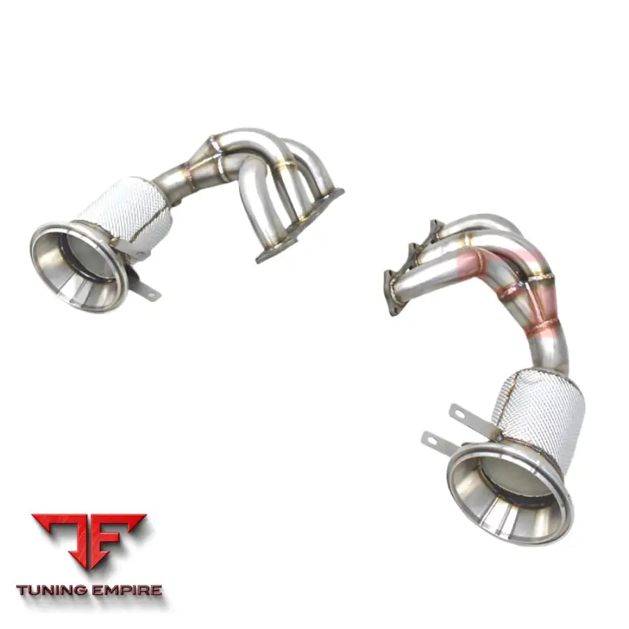 PORSCHE 911 992 GT3 RS 4.0 DOWNPIPE TITANIUM EXHAUST SYSTEM 2017-2023