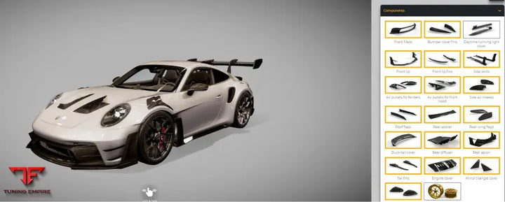 PORSCHE 992 GT3 RS CARBON FIBER PARTS