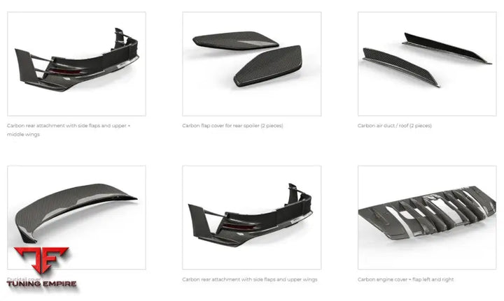 PORSCHE 992 GT3 RS CARBON FIBER PARTS